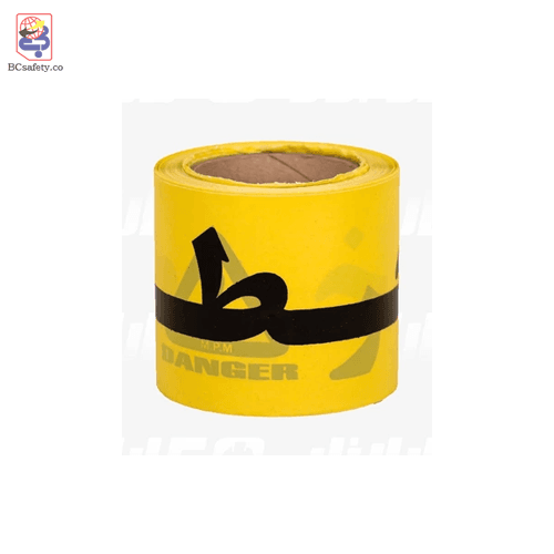 نوار خطر زرد 7cm 60m