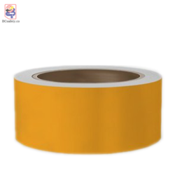 نوار شبرنگ آکریلیک زرد 5cm 20m