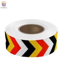 نوار شبرنگ طرح پرچم آلمان 5cm 45m